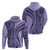 Samoa Siapo Arty Hoodie Purple Style LT9 - Polynesian Pride