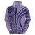 Samoa Siapo Arty Hoodie Purple Style LT9 - Polynesian Pride