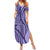 Samoa Siapo Arty Summer Maxi Dress Purple Style LT9 Women Purple - Polynesian Pride