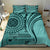 Samoa Siapo Arty Bedding Set Turquoise Style LT9 - Polynesian Pride