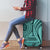 Samoa Siapo Arty Luggage Cover Turquoise Style LT9 - Polynesian Pride