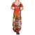 Personalised Wishes in Tahitian Christmas Summer Maxi Dress French Polynesia Santa Beach LT9 - Polynesian Pride