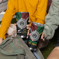 Aotearoa and Cook Islands Mo Te Tiriti Tumbler Cup New Zealand Honour The Treaty Ake!Ake!Ake! LT9 - Polynesian Pride