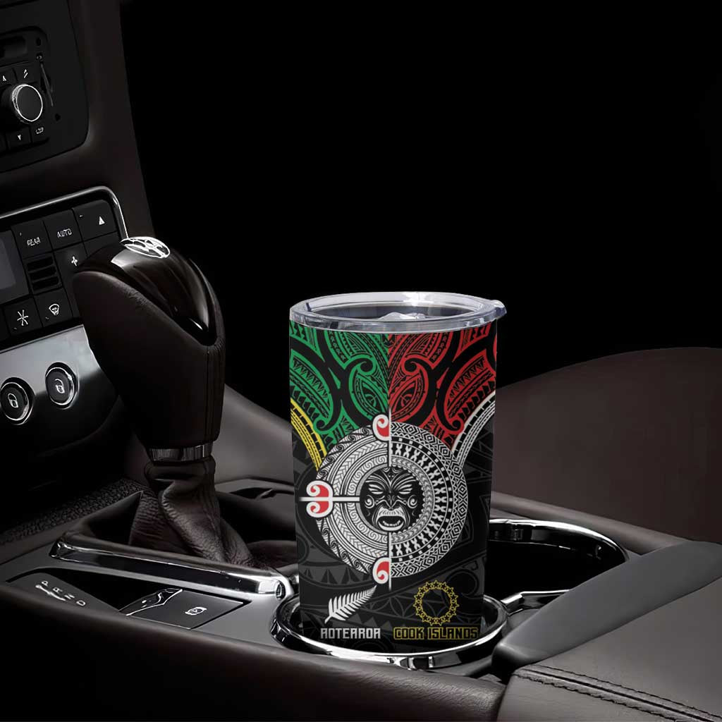 Aotearoa and Cook Islands Mo Te Tiriti Tumbler Cup New Zealand Honour The Treaty Ake!Ake!Ake! LT9 - Polynesian Pride