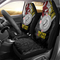 Aotearoa and Niue Mo Te Tiriti Car Seat Cover New Zealand Honour The Treaty Ake!Ake!Ake!