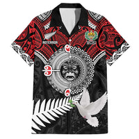 Aotearoa and Tonga Mo Te Tiriti Family Matching Puletasi and Hawaiian Shirt New Zealand Honour The Treaty Ake!Ake!Ake!