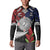 Aotearoa and Samoa Mo Te Tiriti Button Sweatshirt Tangata Moana Stand with Tangata Whenua
