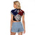 Aotearoa and Samoa Mo Te Tiriti Raglan Cropped T Shirt Tangata Moana Stand with Tangata Whenua