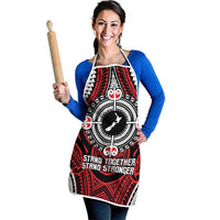 Aotearoa Proud To Be Maori Apron New Zealand Fight Together - Polynesian Pride