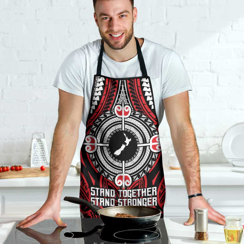 Aotearoa Proud To Be Maori Apron New Zealand Fight Together - Polynesian Pride