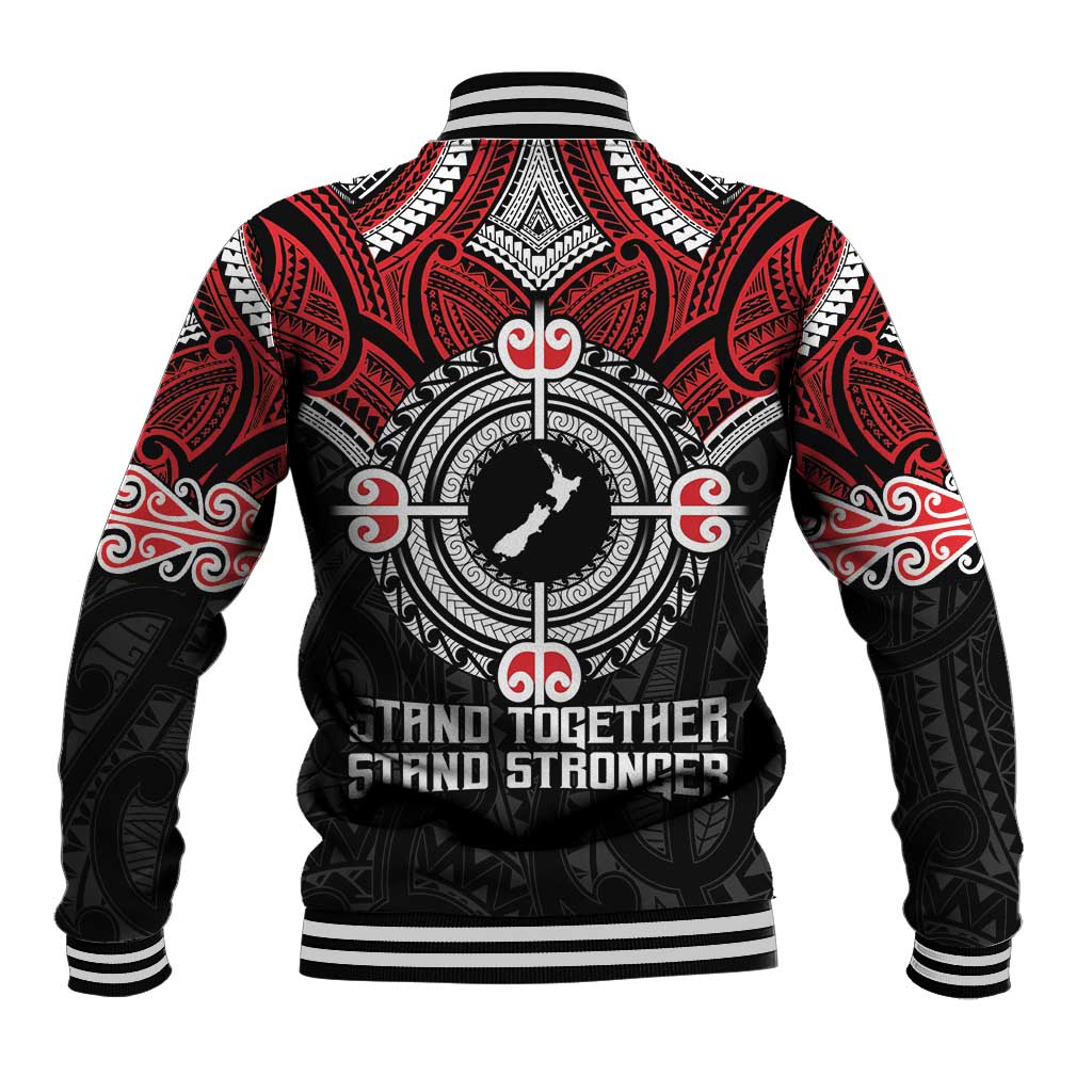 Aotearoa Proud To Be Maori Baseball Jacket New Zealand Fight Together