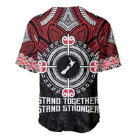 Aotearoa Proud To Be Maori Baseball Jersey New Zealand Fight Together