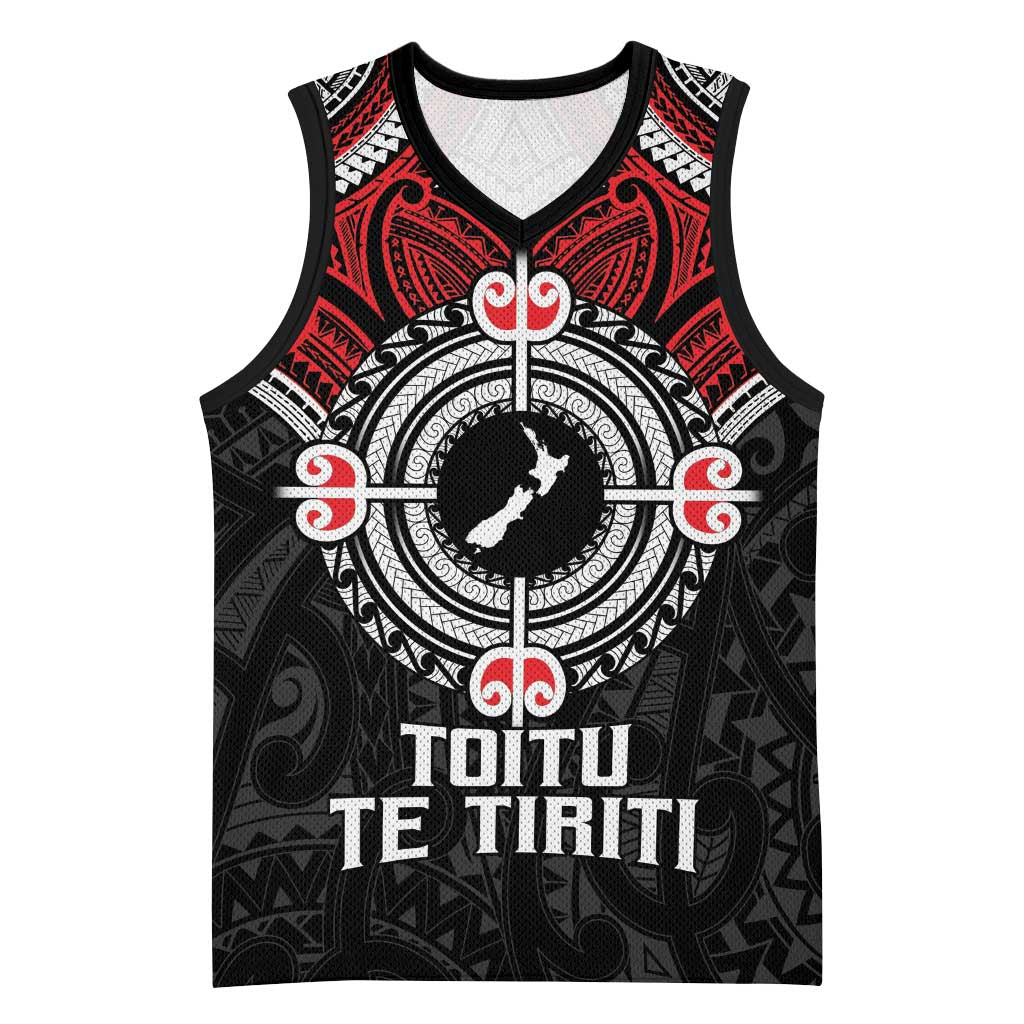 Aotearoa Proud To Be Maori Basketball Jersey New Zealand Fight Together - Polynesian Pride
