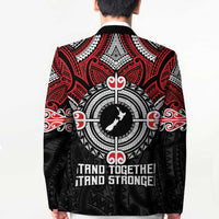 Aotearoa Proud To Be Maori Blazer New Zealand Fight Together - Polynesian Pride