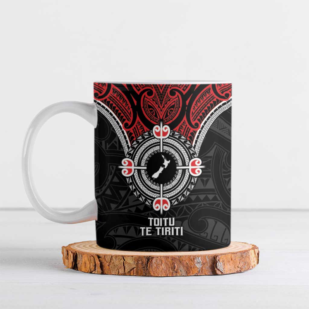 Aotearoa Proud To Be Maori Ceramic Mug New Zealand Fight Together - Polynesian Pride