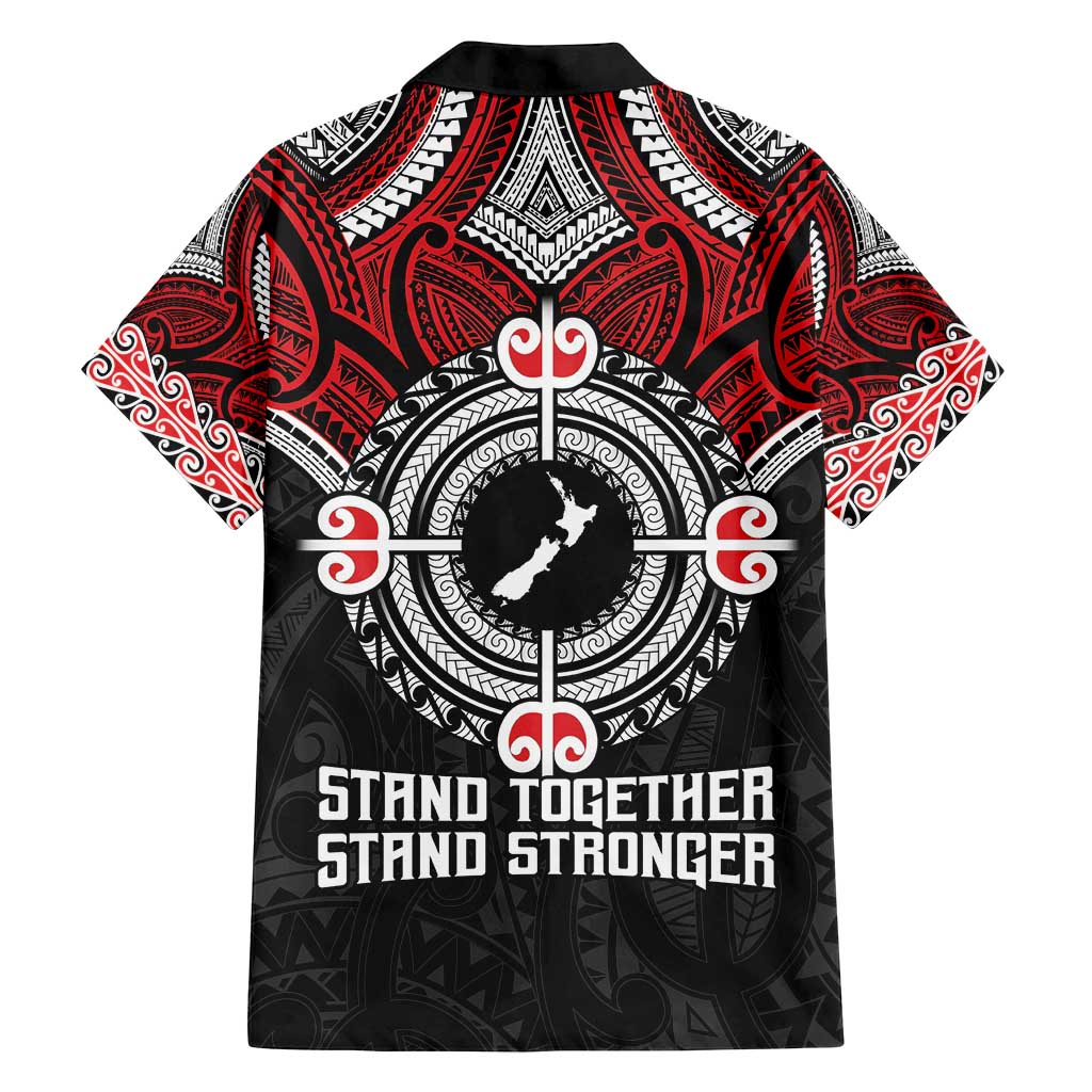 Aotearoa Proud To Be Maori Family Matching Puletasi and Hawaiian Shirt New Zealand Fight Together LT9 - Polynesian Pride