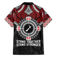 Aotearoa Proud To Be Maori Family Matching Puletasi and Hawaiian Shirt New Zealand Fight Together LT9 - Polynesian Pride