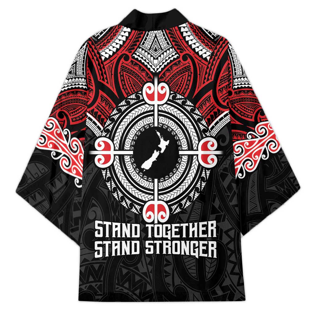 Aotearoa Proud To Be Maori Kimono New Zealand Fight Together - Polynesian Pride