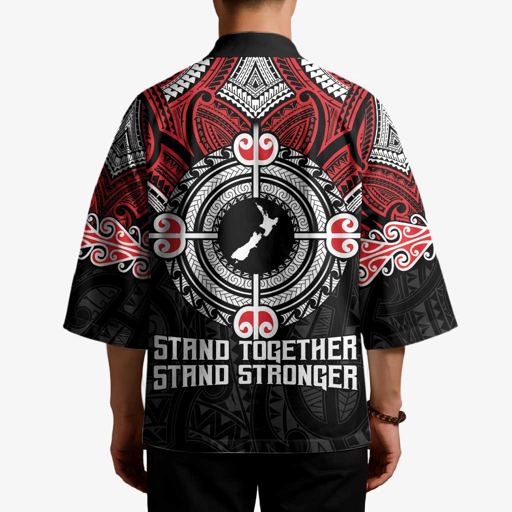 Aotearoa Proud To Be Maori Kimono New Zealand Fight Together - Polynesian Pride