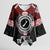 Aotearoa Proud To Be Maori Kimono Sleeve Blouse New Zealand Fight Together - Polynesian Pride