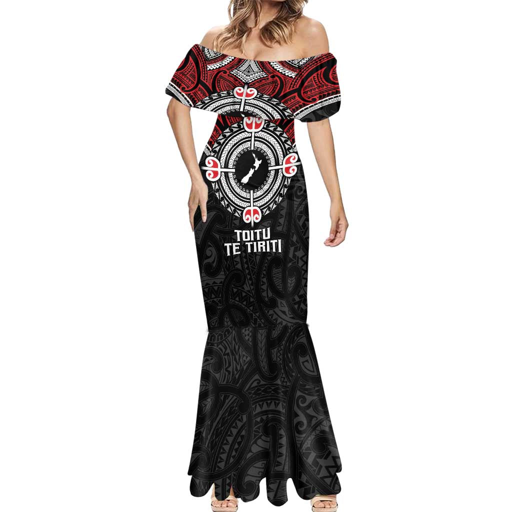 Aotearoa Proud To Be Maori Mermaid Dress New Zealand Fight Together LT9 - Polynesian Pride