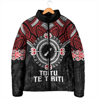 Aotearoa Proud To Be Maori Padded Jacket New Zealand Fight Together - Polynesian Pride