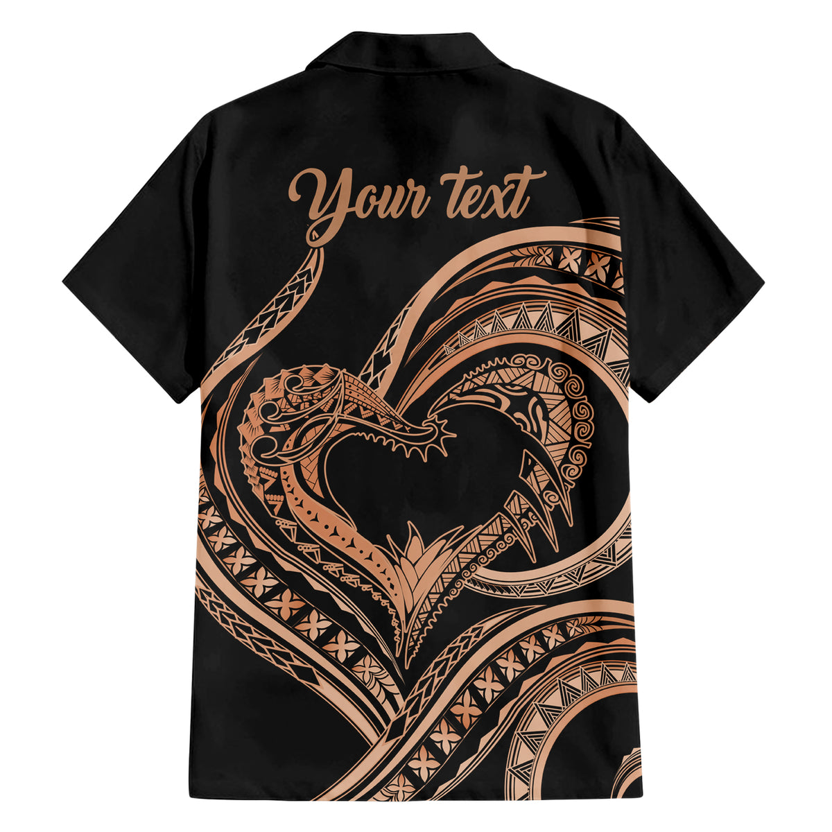 Personalised Valentines Day Romantic Lovers Hawaiian Shirt LT9 - Polynesian Pride