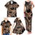 Polynesia Valentines Day Forever In My Heart Tattoo Family Matching Tank Maxi Dress and Hawaiian Shirt Gold Style LT9 - Polynesian Pride