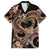 Polynesia Valentines Day Forever In My Heart Tattoo Hawaiian Shirt Gold Style LT9 Gold - Polynesian Pride