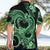 Polynesia Valentines Day Forever In My Heart Tattoo Hawaiian Shirt Green Style LT9 - Polynesian Pride