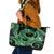 Polynesia Valentines Day Forever In My Heart Tattoo Leather Tote Bag Green Style LT9 Green - Polynesian Pride