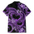 Polynesia Valentines Day Forever In My Heart Tattoo Hawaiian Shirt Purple Style LT9 - Polynesian Pride