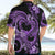 Polynesia Valentines Day Forever In My Heart Tattoo Hawaiian Shirt Purple Style LT9 - Polynesian Pride