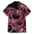 Polynesia Valentines Day Forever In My Heart Tattoo Hawaiian Shirt Pink Style LT9 - Polynesian Pride