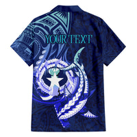 Personalised Northern Mariana Islands Family Matching Puletasi and Hawaiian Shirt Commonwealth Day 2024 LT9 - Polynesian Pride