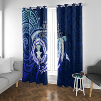 Personalised Northern Mariana Islands Window Curtain Commonwealth Day 2024
