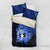 Northern Mariana Islands Ylang-ylang Mwarmwar Bedding Set Polynesian Blue Style