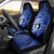 Northern Mariana Islands Ylang-ylang Mwarmwar Car Seat Cover Polynesian Blue Style