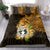 Northern Mariana Islands Ylang-ylang Mwarmwar Bedding Set Polynesian Gold Style