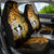 Northern Mariana Islands Ylang-ylang Mwarmwar Car Seat Cover Polynesian Gold Style