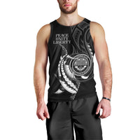 Personalised FSM Culture Day Men Tank Top Hammerhead Shark Tribal 2024 LT9 - Polynesian Pride