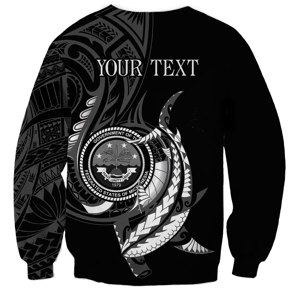 Personalised FSM Culture Day Sweatshirt Hammerhead Shark Tribal 2024 LT9 - Polynesian Pride