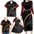 Papua New Guinea 50th Independence Day Family Matching Long Sleeve Bodycon Dress and Hawaiian Shirt Simple Oro Tapa Pattern - Polynesian Pride