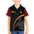 Papua New Guinea 50th Independence Day Family Matching Puletasi and Hawaiian Shirt Simple Oro Tapa Pattern - Polynesian Pride