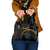 Papua New Guinea 50th Independence Day Shoulder Handbag Simple Oro Tapa Pattern - Polynesian Pride