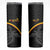 Papua New Guinea 50th Independence Day Skinny Tumbler Simple Oro Tapa Pattern - Polynesian Pride
