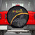 Papua New Guinea 50th Independence Day Spare Tire Cover Simple Oro Tapa Pattern - Polynesian Pride