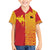 Papua New Guinea Oro Tapa Personalised Family Matching Short Sleeve Bodycon Dress and Hawaiian Shirt Simple Bird of Paradise Style - Polynesian Pride