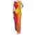 Papua New Guinea Oro Tapa Personalised Family Matching Tank Maxi Dress and Hawaiian Shirt Simple Bird of Paradise Style - Polynesian Pride