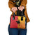 Papua New Guinea Oro Tapa Personalised Shoulder Handbag Simple Bird of Paradise Style - Polynesian Pride